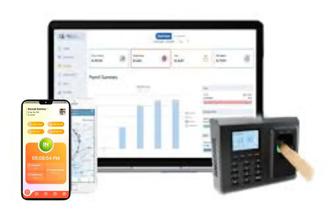 BrixPOS HR module screen