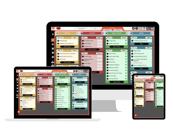 BrixPOS Kitchen screen screen