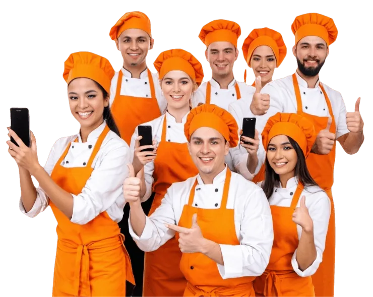 Person using BrixPOS